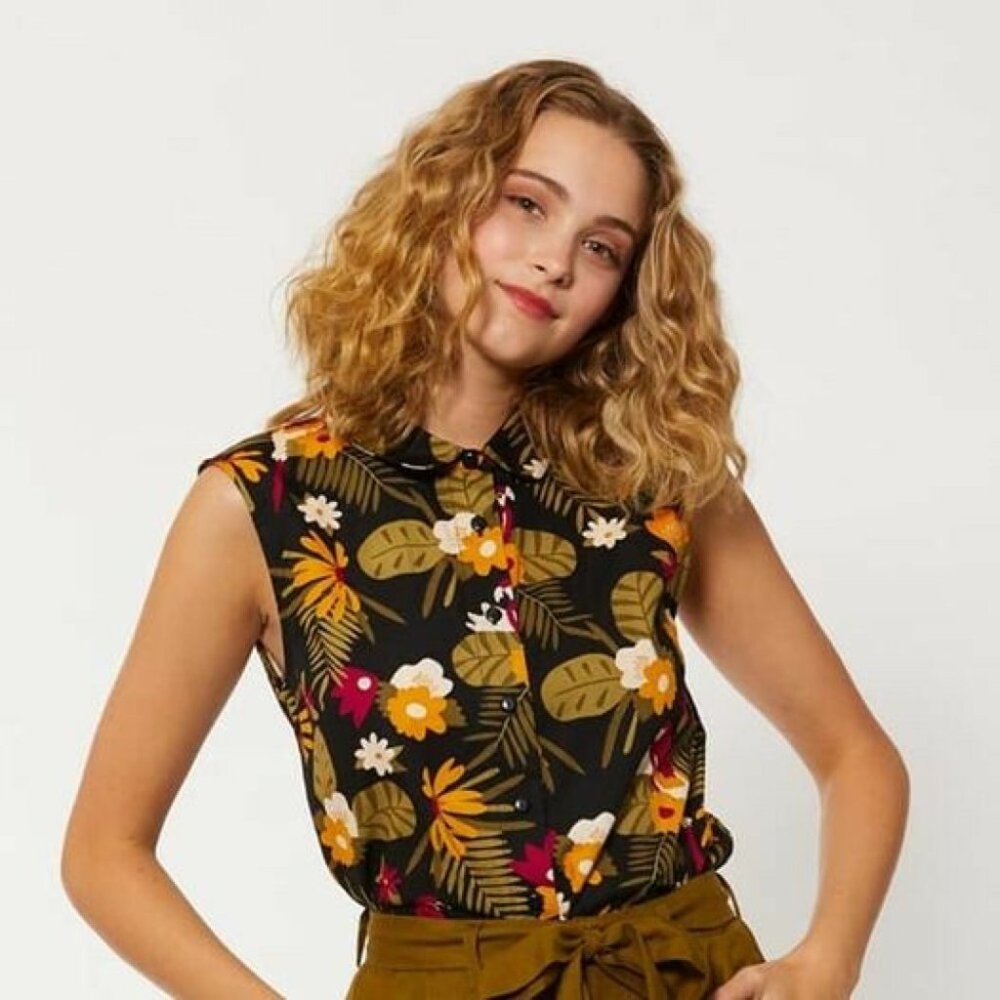 PRINCESS HIGHWAY Parrot Cotton Collared Blouse NWT - Picture 2 of 9